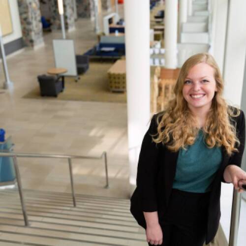 Murray '21 is recognized for planning Michigan's first ever virtual programming conference